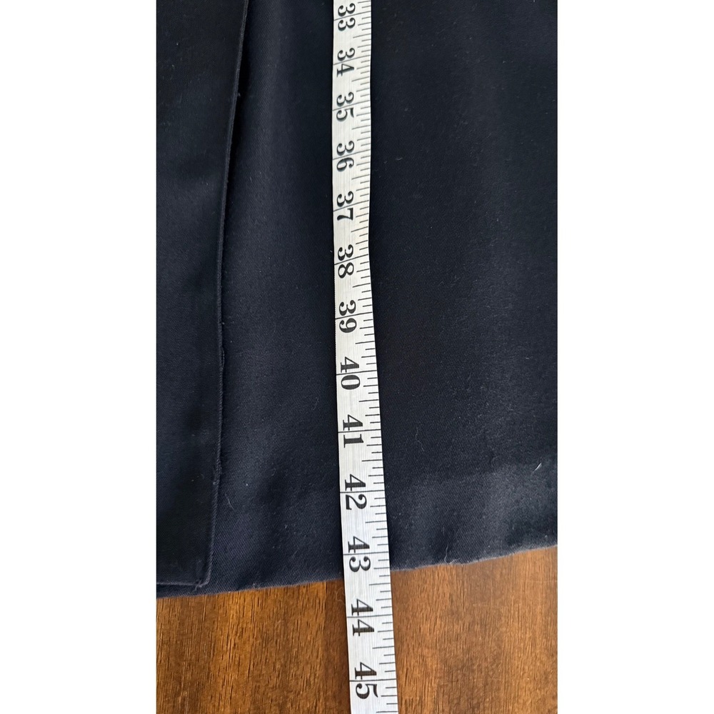 Kasper for ASL Vintage Black Double Breasted Blazer Dress Gold Buttons Size 8 - Picture 15 of 15